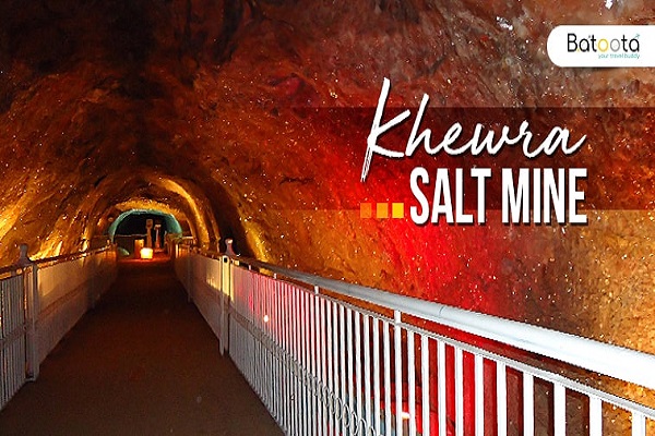 Khewra Salt Mine location