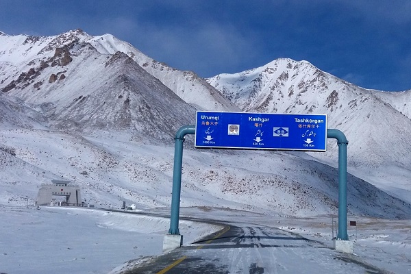 Khunjerab Pass map