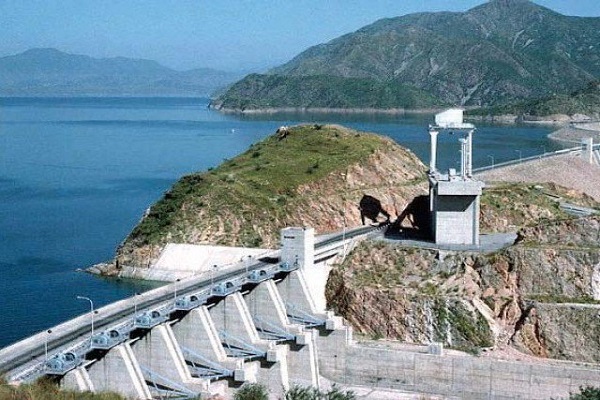 Mangla Dam water level