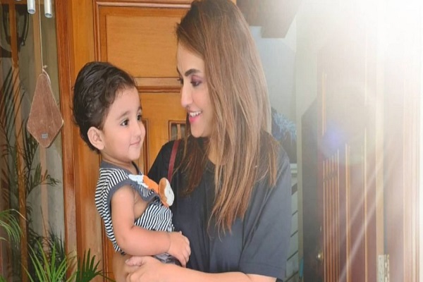 Nadia Khan adopted son