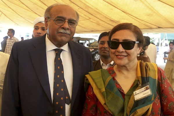 Najam Sethi wife