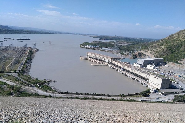 Tarbela Dam construction