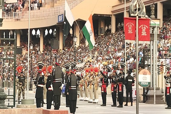 Wagah Border parade