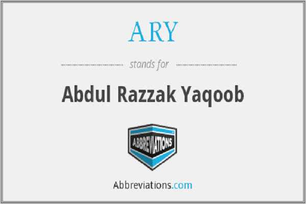 ary Abdul Razzak Yaqoob