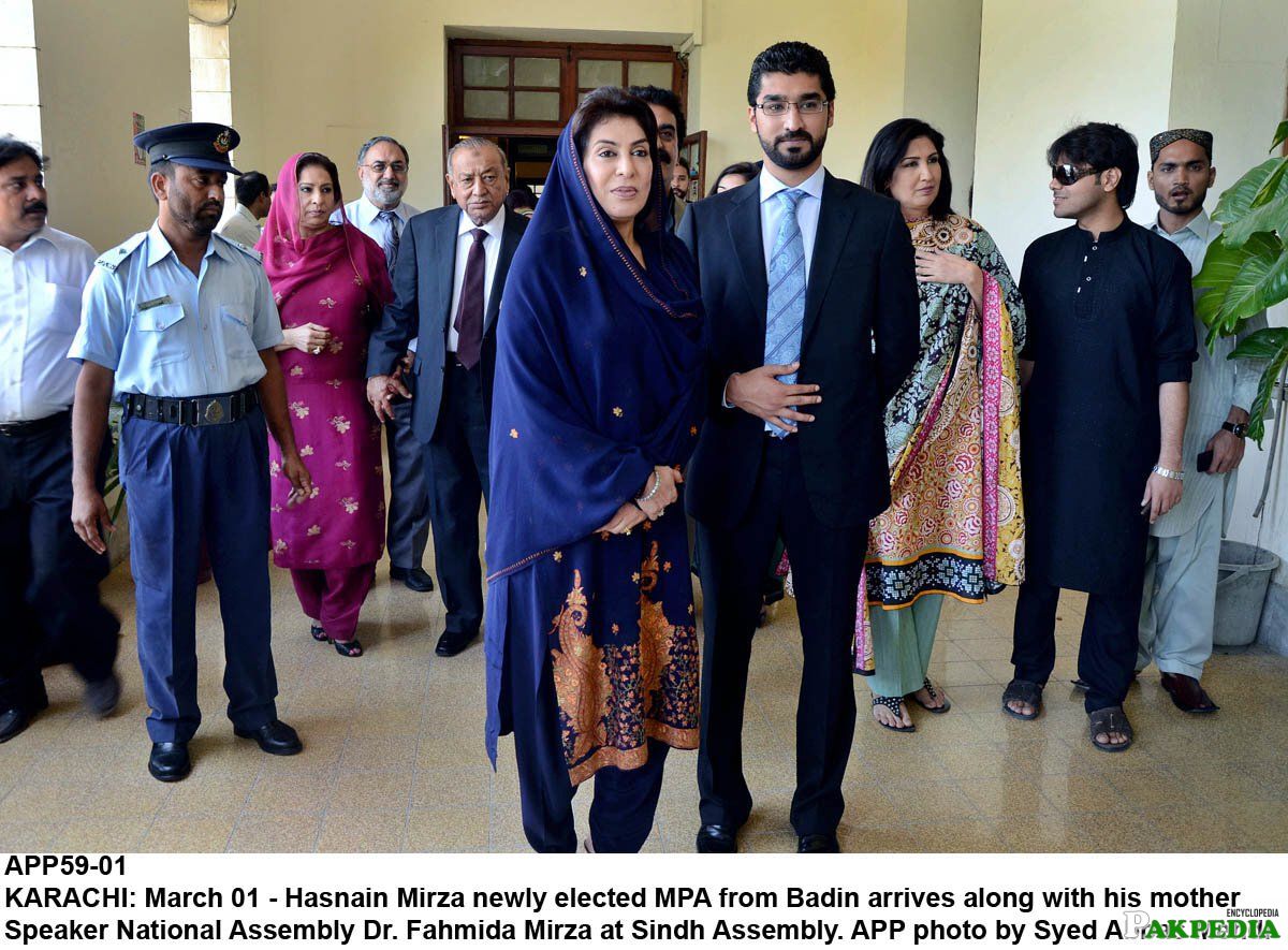 Fahmida Mirza with new MPA of PPP
