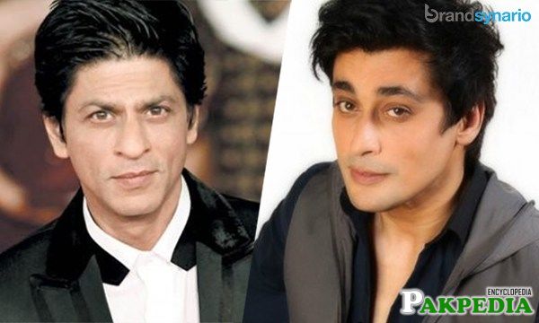 Sahir Lodhi and Shahrukh Khan