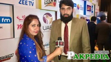 host of Asia TV with misbah-ul haq