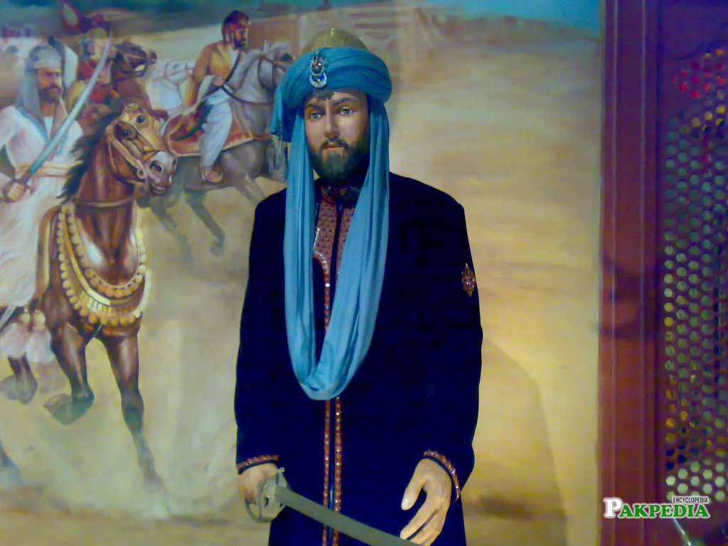 Statue of Mahmood Ghaznavi
