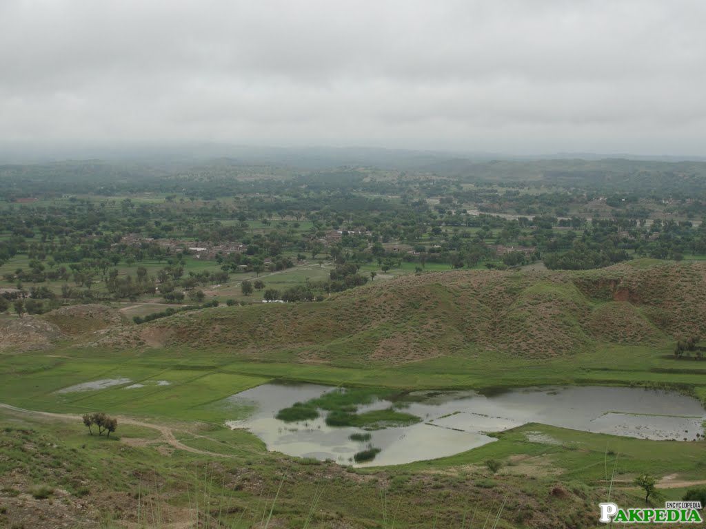 Areal view of Karak