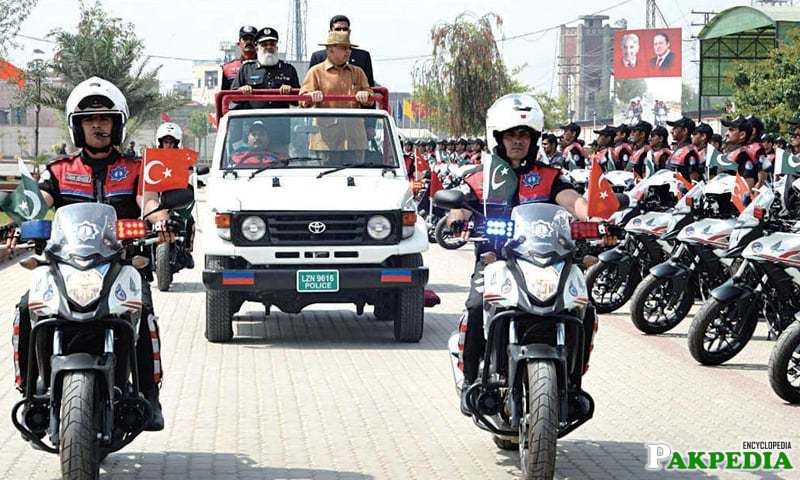 CM Shebaz Sharis at Dolphin Force Complex