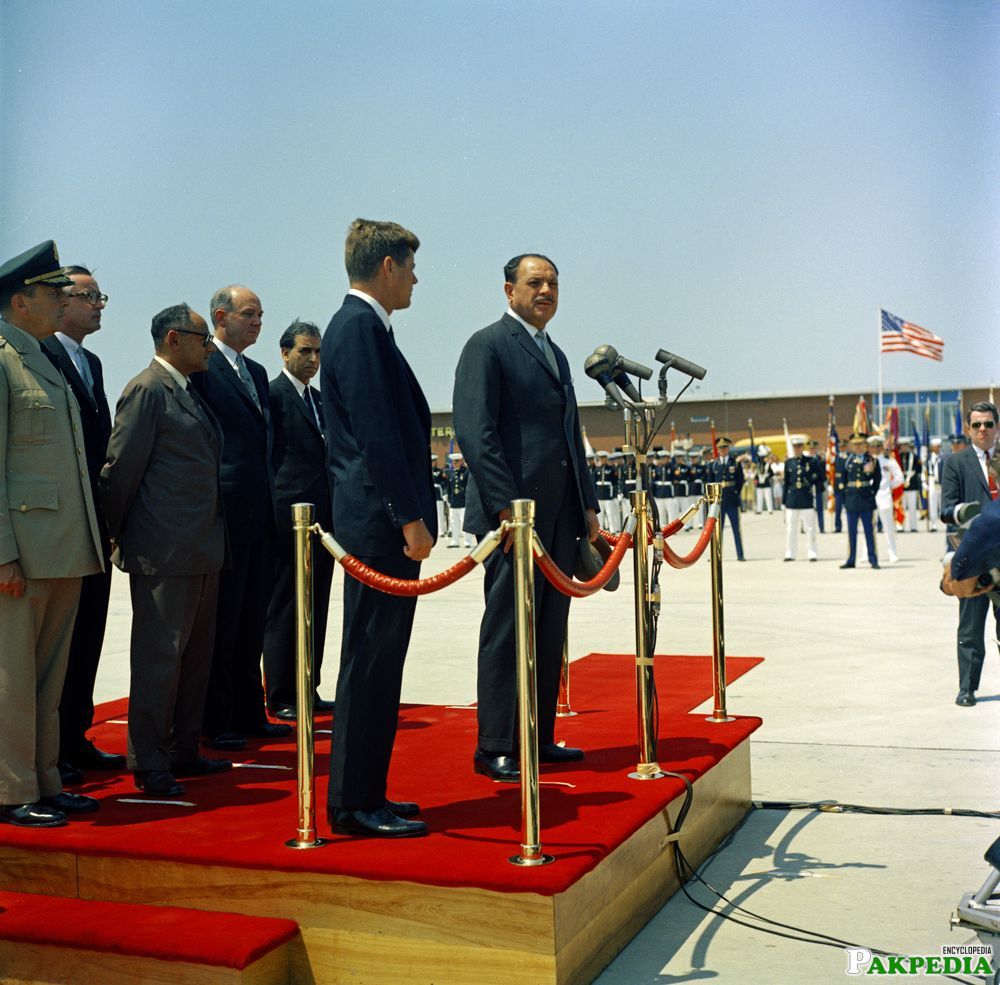 Ayub Khan in USA 