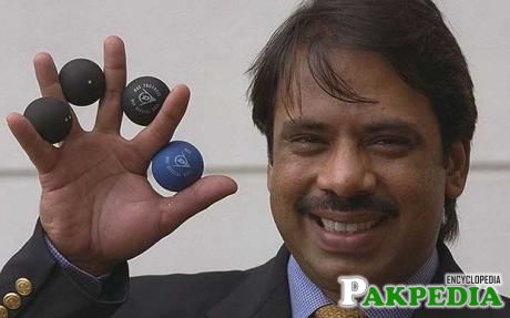 Jahangir Khan, born on December 10, 1963, in karachi, is a former World number 1 professional Squash player from Pakistan.