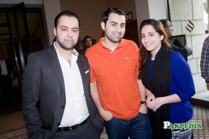 Asher Schon, Khizer Schon and Nissa Husain