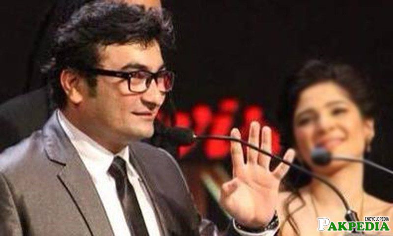 Danish Nawaz in a awards Function