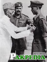 Ayub Khan with Quid e Azam 