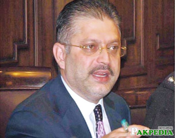 Sharjeel Memon as a Minister of Information