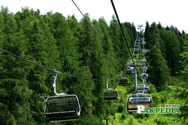 The Margalla Hills offer tourists the complete package with these chair-lifts