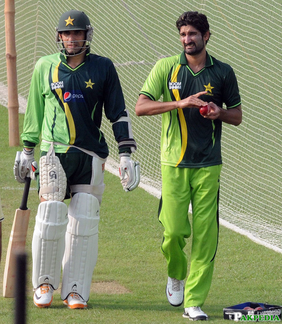 Sohail Tanvir Training Session