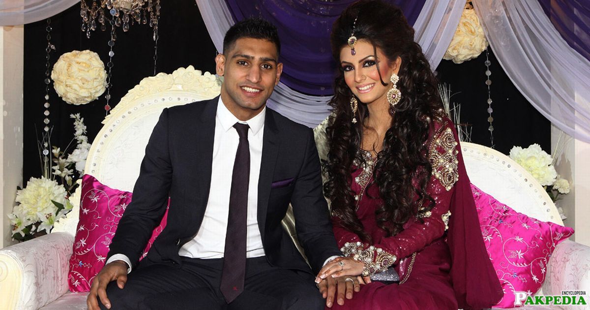 Engagement of amir and faryal