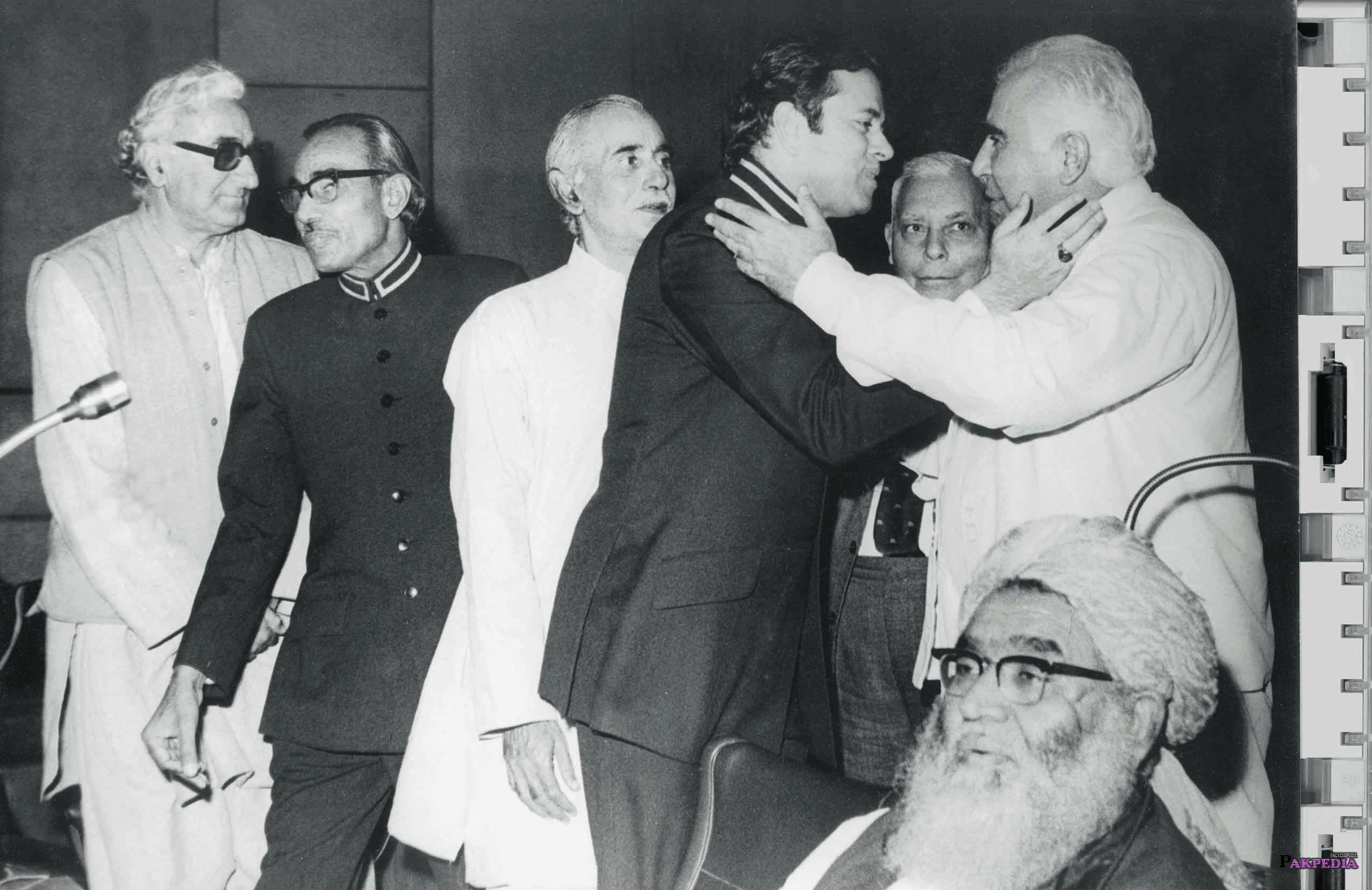 An old photo of Abdul Jamil Khan