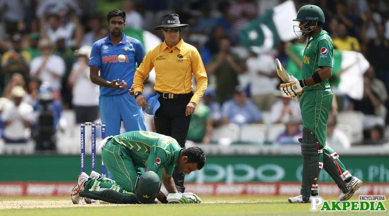 Fakhar Zuman In ground