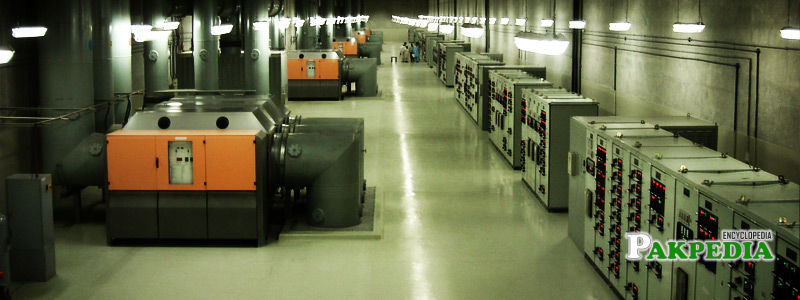 Ghazi Barotha Hypropower, Control Room