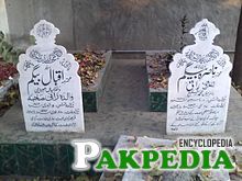 Grave of Rani and her mother