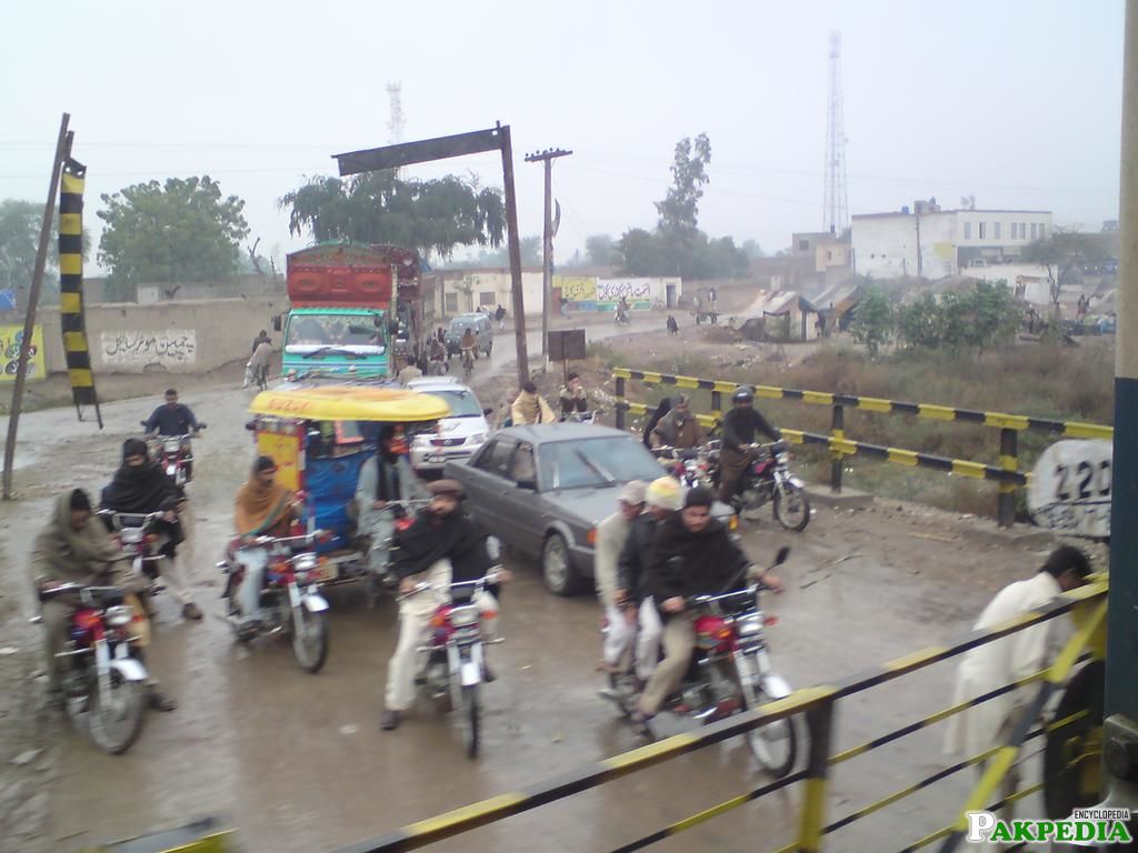 Khanewal in the Punjab province of Pakistan