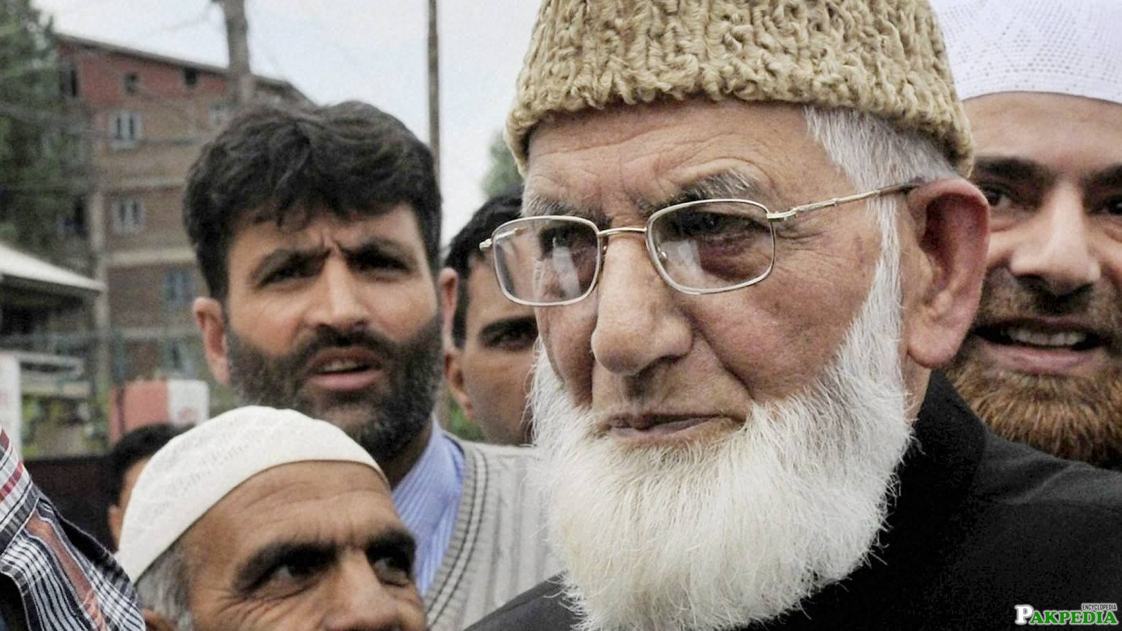 Syed Ali Shah Geelani member of Jamaat-e-Islami Kashmir