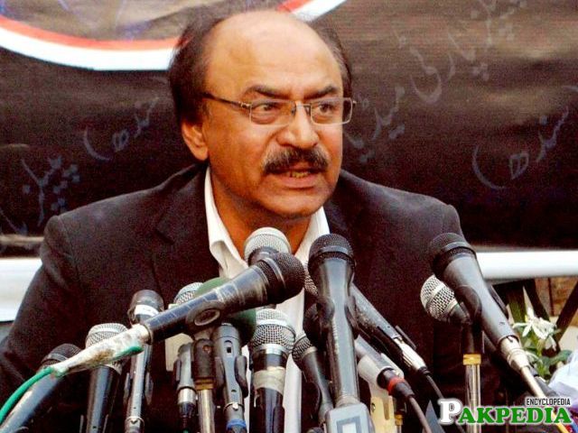 Nisar Ahmed Khuhro on media talk