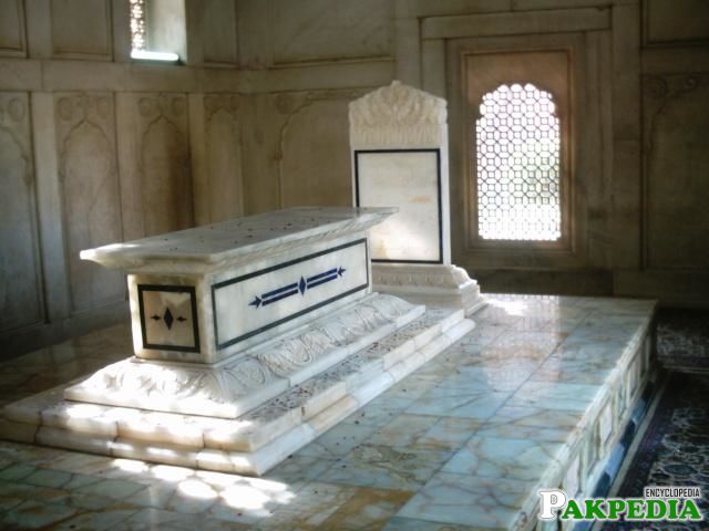 Interior of Iqbal's tomb
