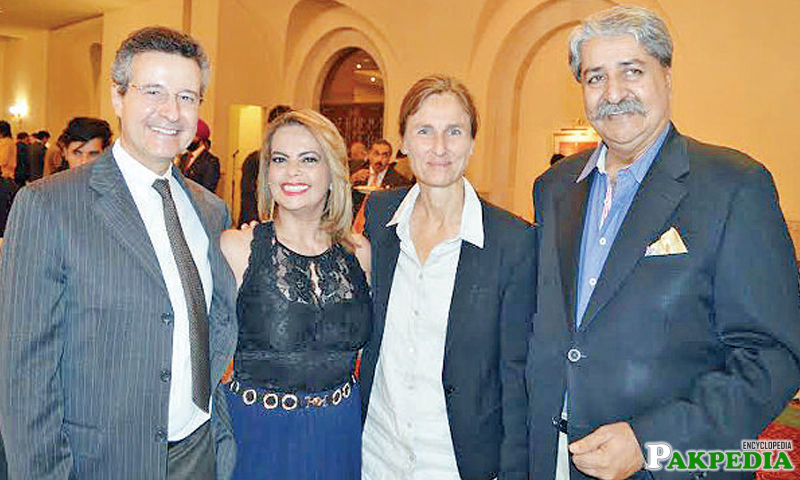 Ambassador of Brazil with his wife