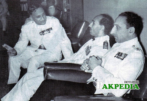 A Military uniform photo of Sahabzada Yaqub Khan