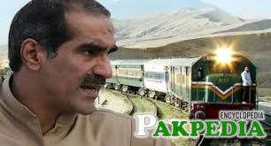Minister for Railways Khwaja Saad Rafique