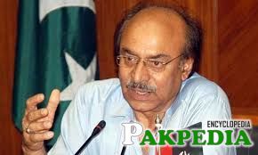 Nisar Ahmed Khuhro Talking About Something