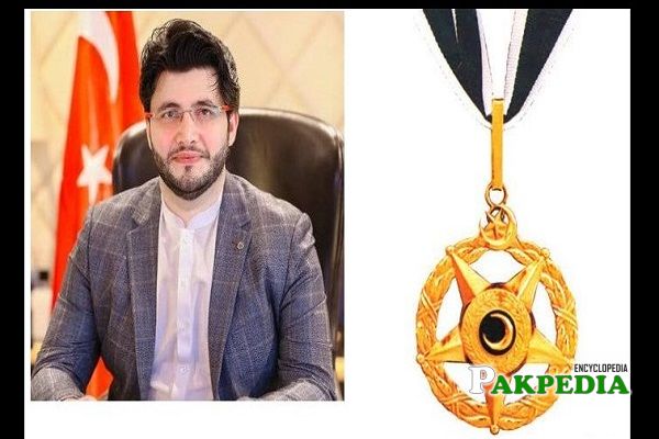 Javed Afridi awarded with Sitar e Imtiaz