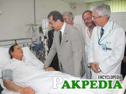 In hospital after brain hemorrhge