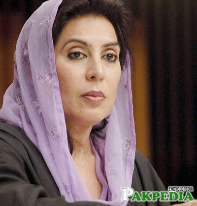 Fahmida Mirza is Member of the National Assembly