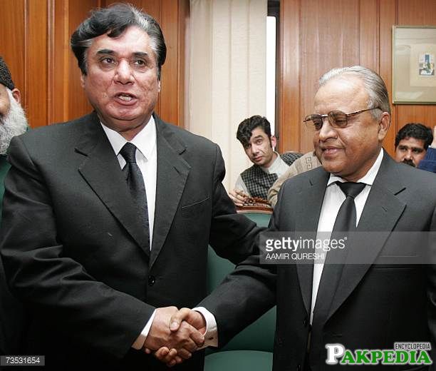 With Justice Abdul Hameed Dogar
