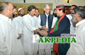Imran Khan at Amir's house