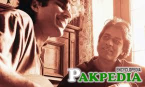 With Junaid Jamshaid(late)