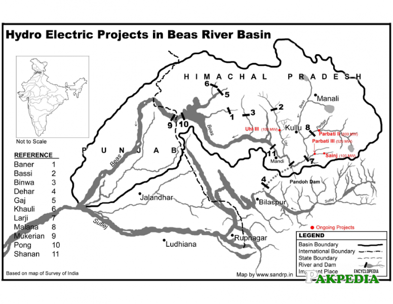 Hydroelectric projects in Darya-e Beas
