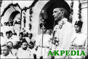 Jinnah Addressed The Annual Meeting of the Muslim League