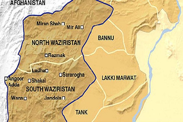 south waziristan agency map