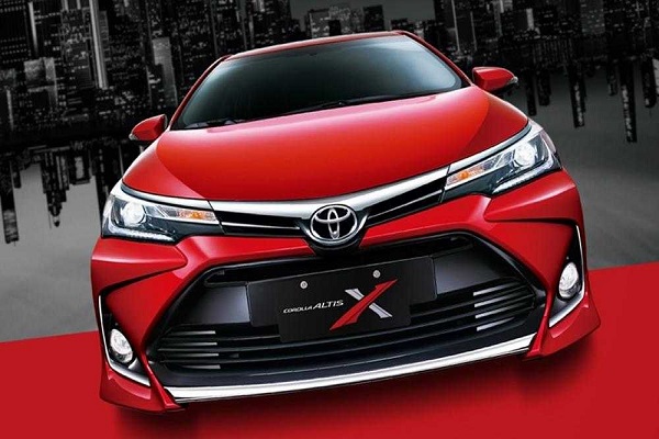 toyota corolla pakistan dimensions